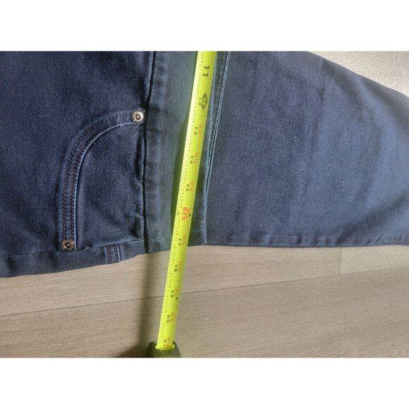 Perfect Stretch By Chicos Womens Dark Blue Jeggings Size 2 10 M - Picture 4 of 5
